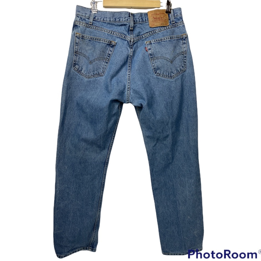 Vintage Levis 505 Mens Denim Jeans W36  L30 Distressed by Real Life Straight Leg - Picture 2 of 15